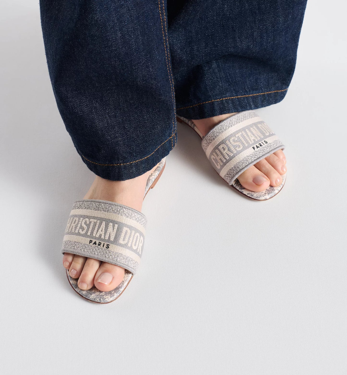 Dway Sandal Grey Marble