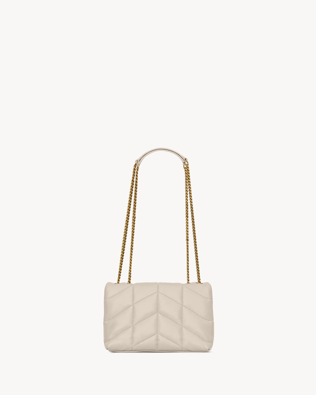 Toy Puffer in White