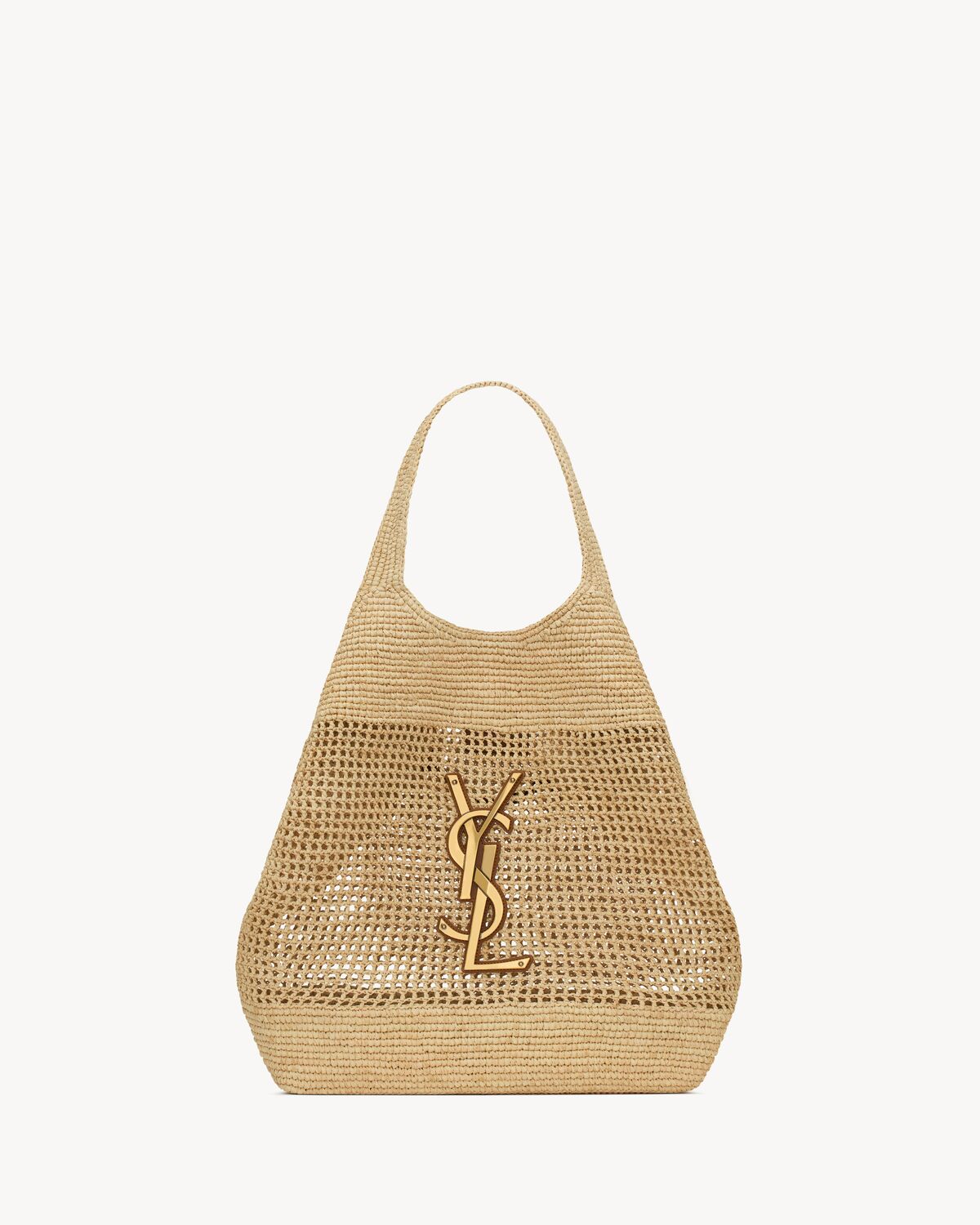 Icare made of raffia in beige