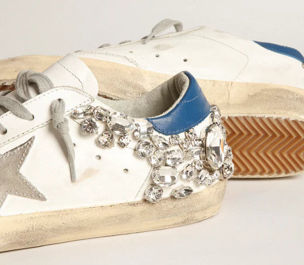 Precious applied Swarovski stones