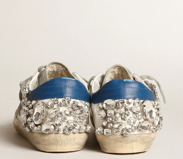 Precious applied Swarovski stones