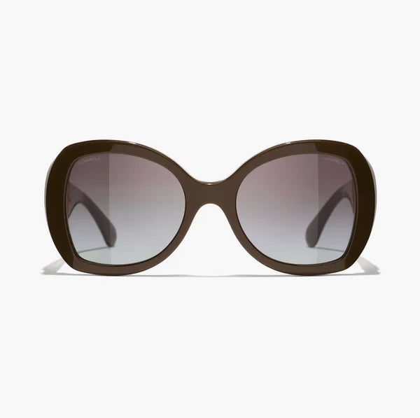 Butterfly sunglasses dark taupe