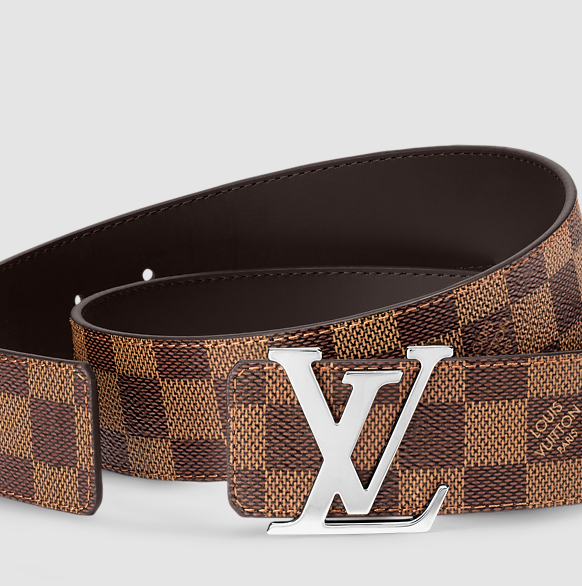 Initiales 40 mm Reversible Belt – Brown Men
