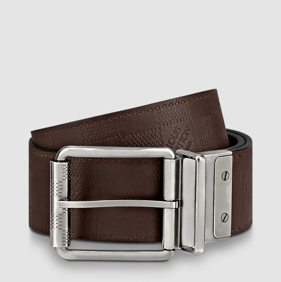 Gürtel Wende – Damier Print 40 mm Herren