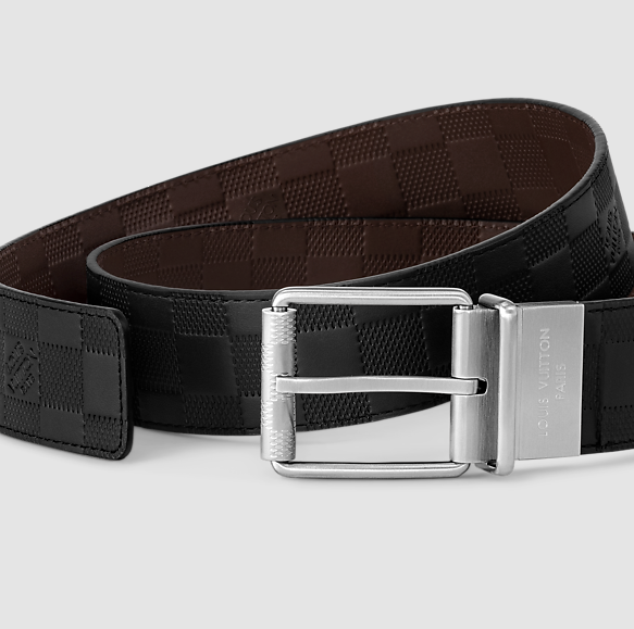Gürtel Wende – Damier Print 40 mm Herren