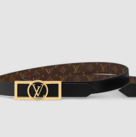 Dauphine 20 mm reversible belt for women