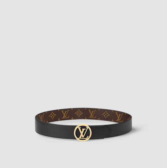 Belt Circle 35 mm reversible women