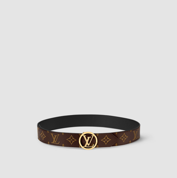 Belt Circle 35 mm reversible women