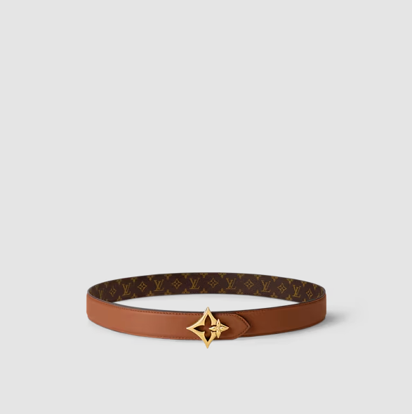 Flowergram 30 mm Reversible Belt – Brown Women