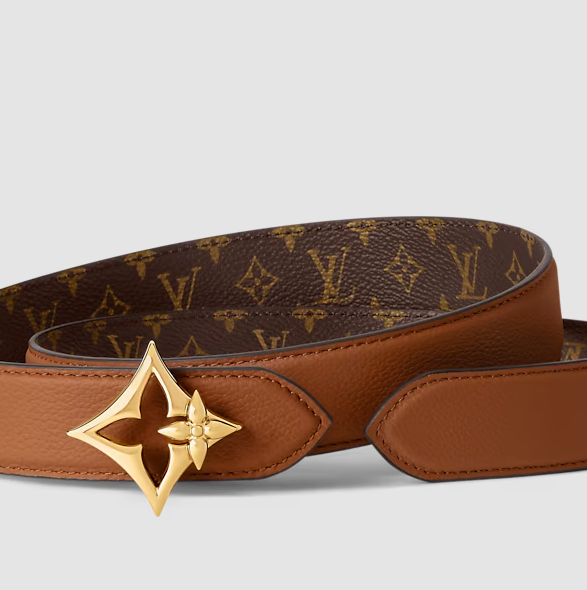 Flowergram 30 mm Reversible Belt – Brown Women
