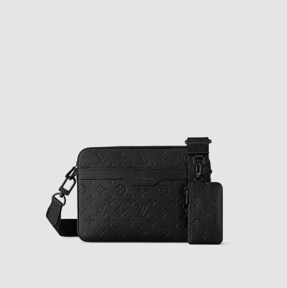 Messenger-Tasche Trio – Schwarz Herren