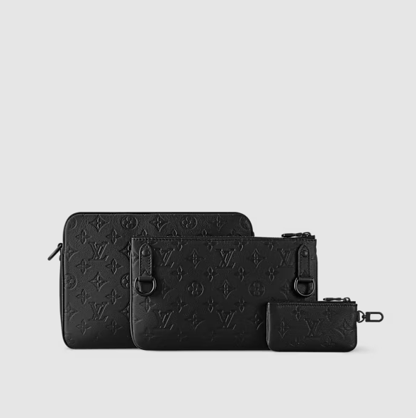 Messenger-Tasche Trio – Schwarz Herren