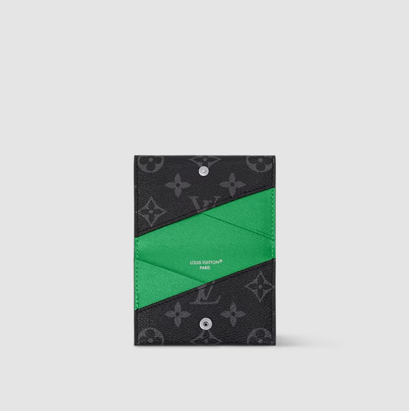 Slim Credit Card Holder - Monogram Eclipse