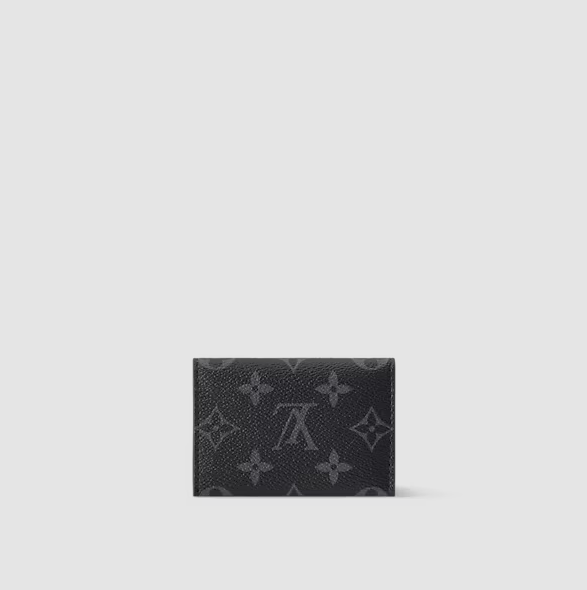 Slim Credit Card Holder - Monogram Eclipse