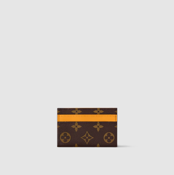 Double Credit Card Holder – Saffron Yellow