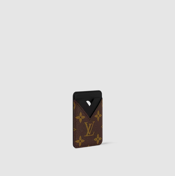 Magnetic Credit Card Holder – Monogram Black