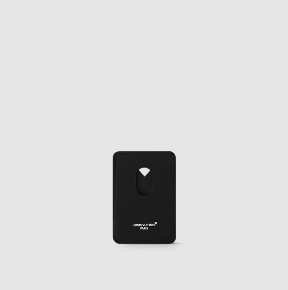Magnetic Credit Card Holder – Monogram Black