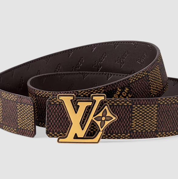 Flower 40 mm Reversible Belt – Brown Men