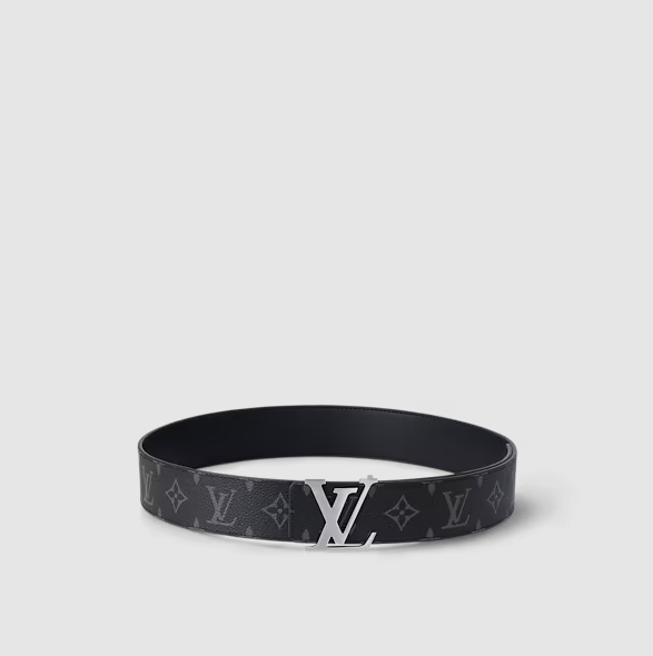 Initiales 40 mm Reversible Belt – Dark Ruthenium Men