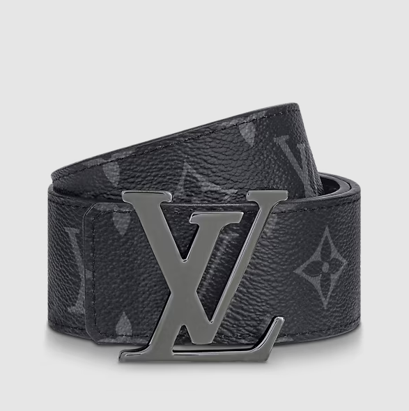 Initiales 40 mm Reversible Belt – Dark Ruthenium Men