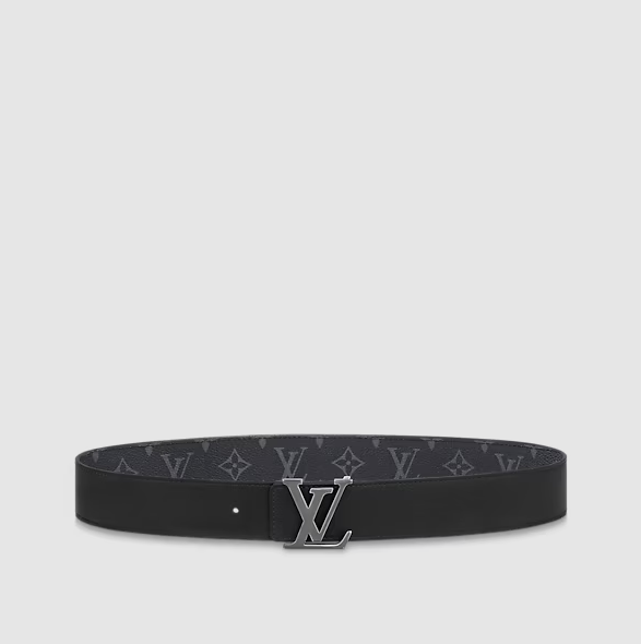 Initiales 40 mm Reversible Belt – Dark Ruthenium Men