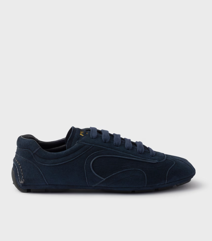 Montecarlo Re-Edition 2005 sneaker in blue suede