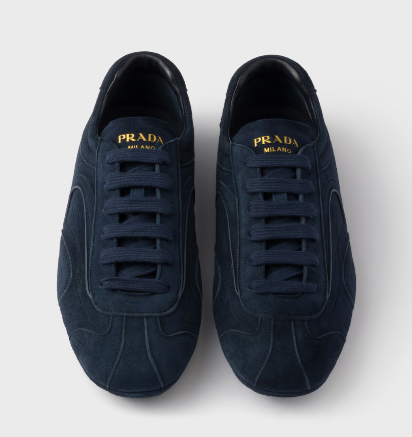 Montecarlo Re-Edition 2005 sneaker in blue suede