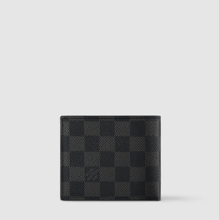Amerigo Geldbörse aus Damier Graphite Canvas