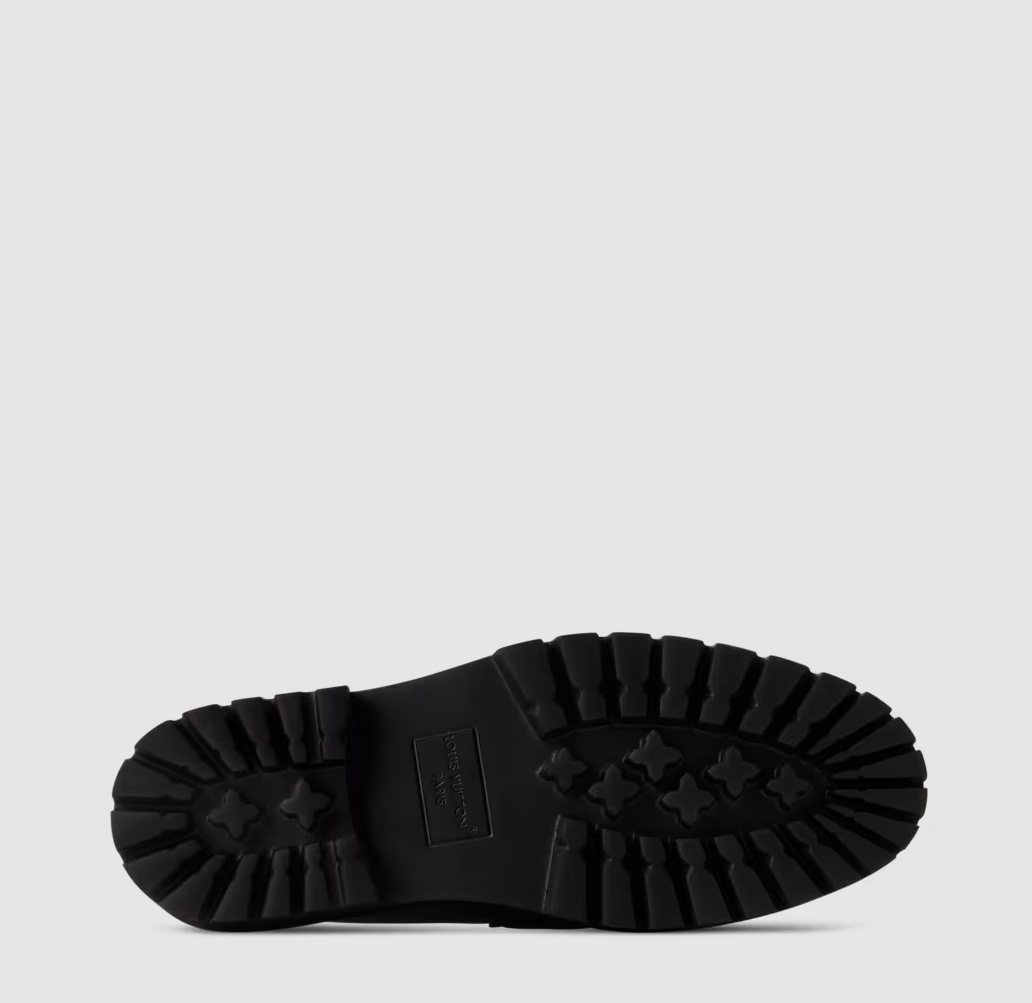 Major Loafer aus glattem Kalbsleder Schwarz