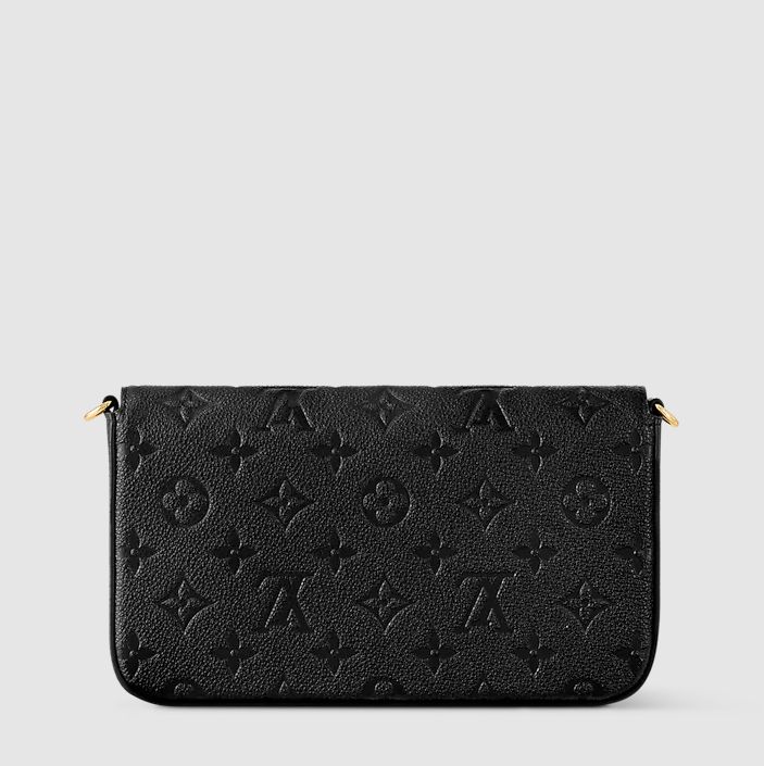 Black Monogram Empreinte Leather Pochette Félicie