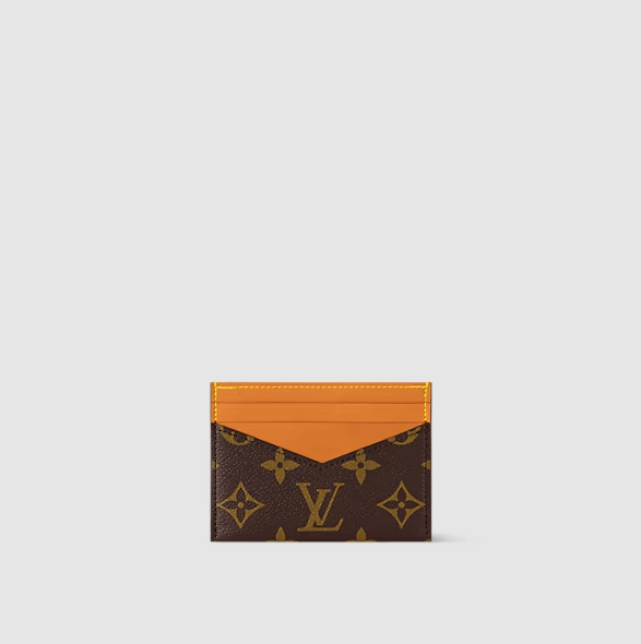 Triple Credit Card Holder – Monogram