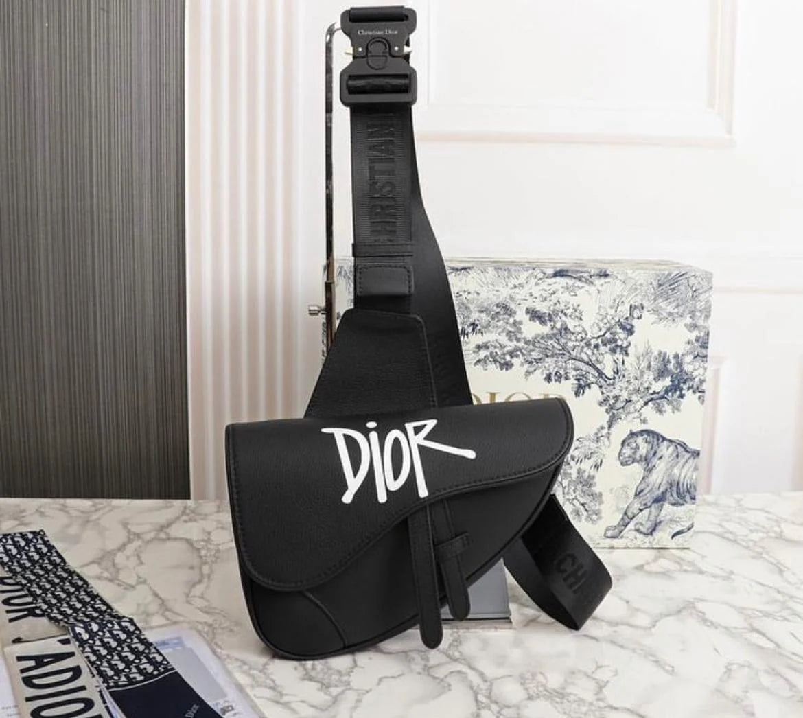 DIOR X SHAWN Shoulder Bag Black