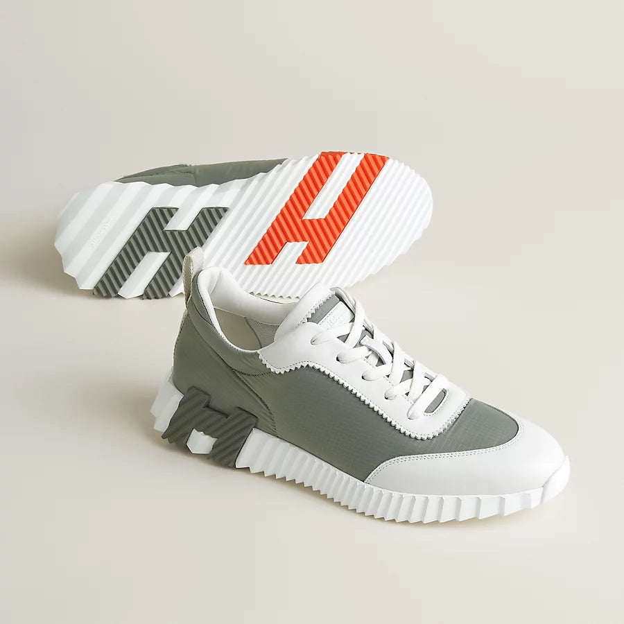 Bouncing Sneaker Etoupe/White