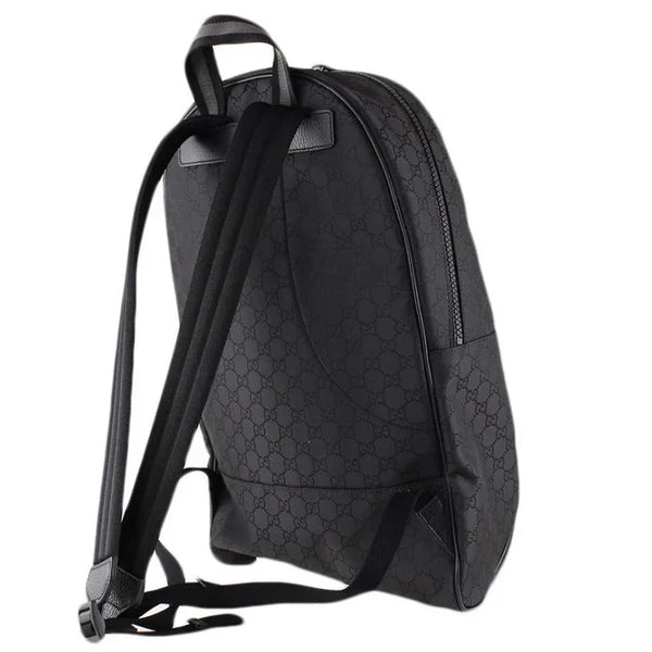 GG BACKPACK BLACK FABRIC MEN