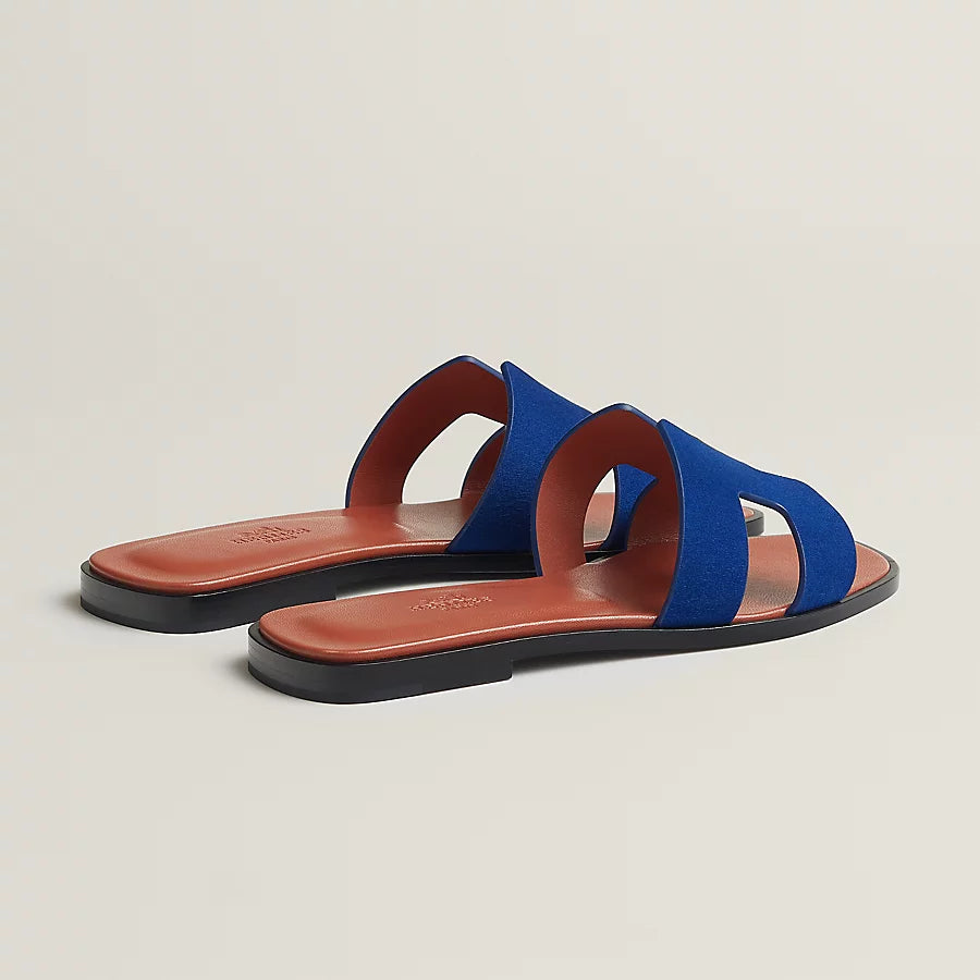 Oran Sandals Enamel Blue