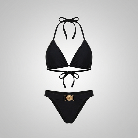 Iconic Medusa Bikini Schwarz