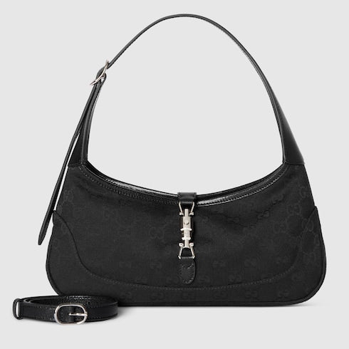 Jackie Slim shoulder bag in black leather