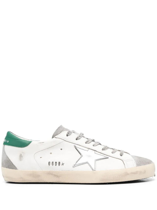 Super-Star Bianco Argento Verde