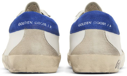 Super-Star White Snakeskin Blue