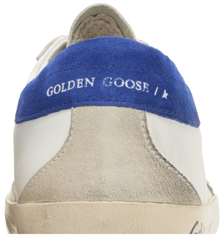 Super-Star White Snakeskin Blue