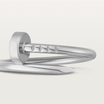 Ring Juste un Clou in Weißgoldfarbe