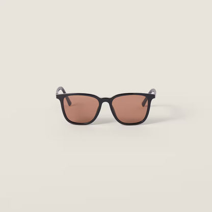 Miu Regard Sonnenbrille Schokoladenbraune Gläser