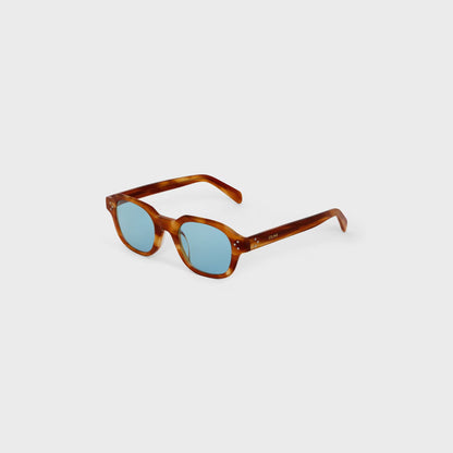 Black Frame 60 Sonnenbrille aus Acetat in Blond-Havanna