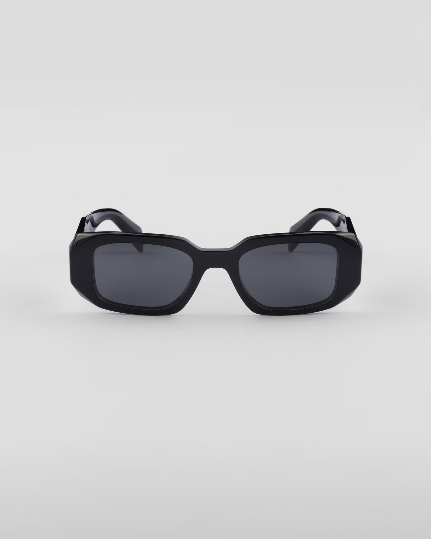 Geometrische Sonnenbrille PP Symbole Schwarz
