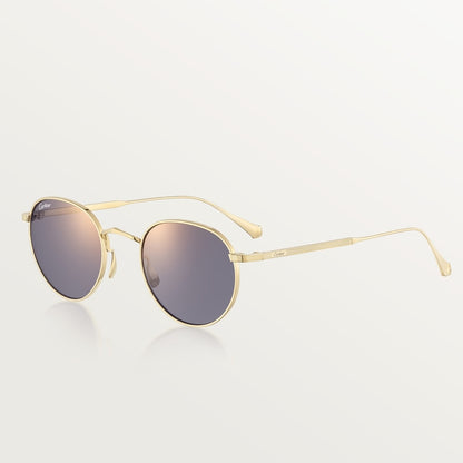 Herren-Sonnenbrille Signature C de CT mit hellgrauen Gläsern