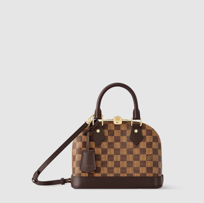Alma BB Damier Ébène Canvas Braun