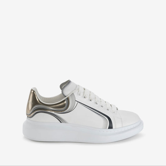 Oversized sneakers 'Curve Tech - White Vanilla'