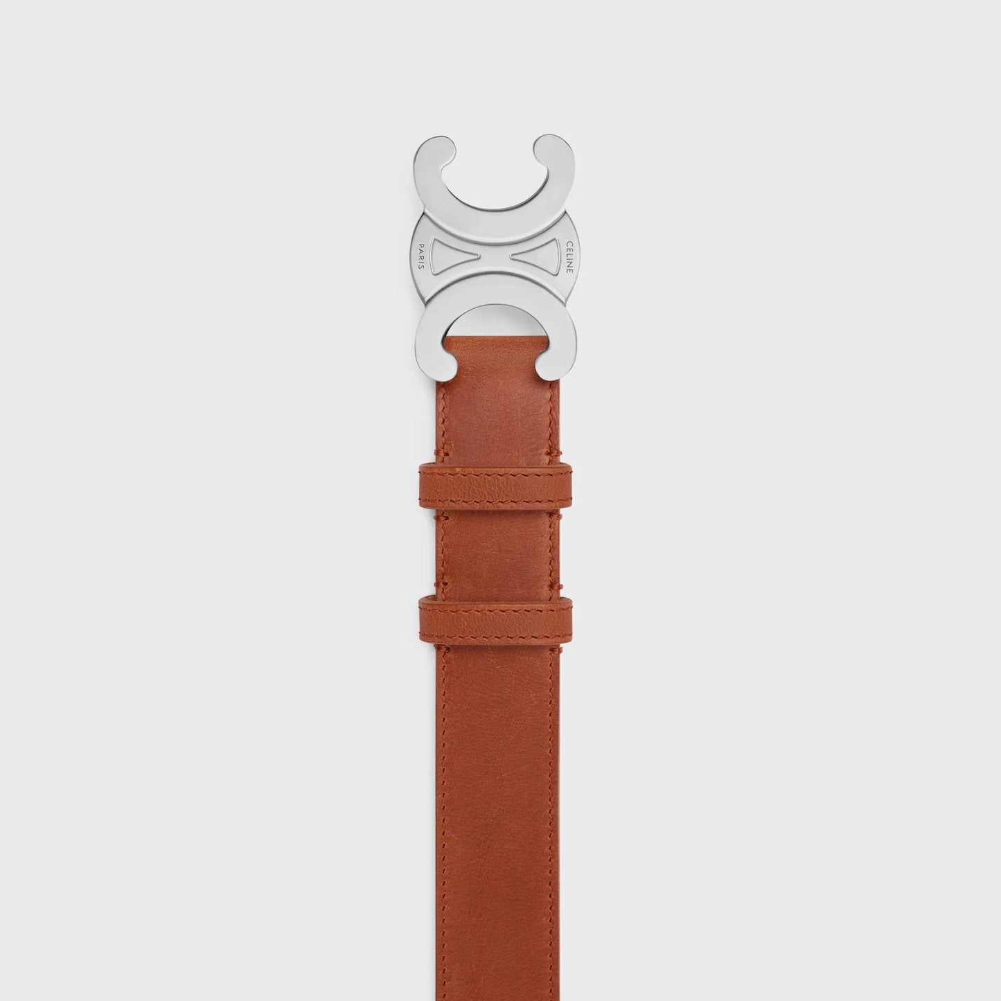 Triomphe Gürtel 30 mm aus Vintage-Kalbsleder für Herren