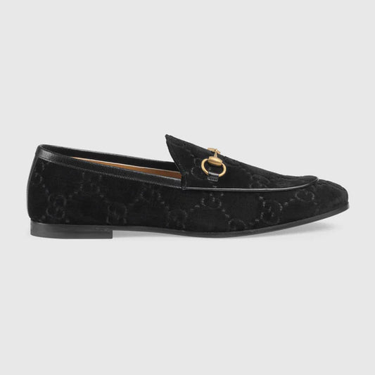 Men's GG Jordaan moccasin in GG velvet