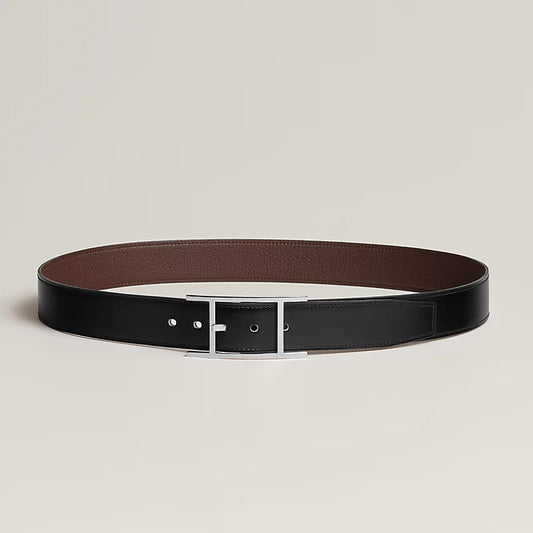 Reversible belt Quentin chocolate men